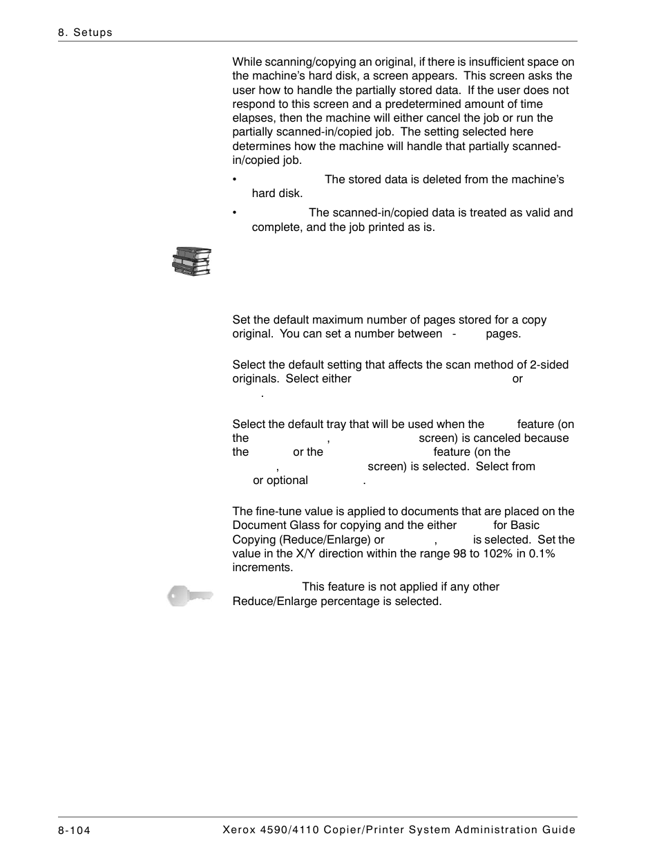 Xerox 4590 User Manual | Page 262 / 402