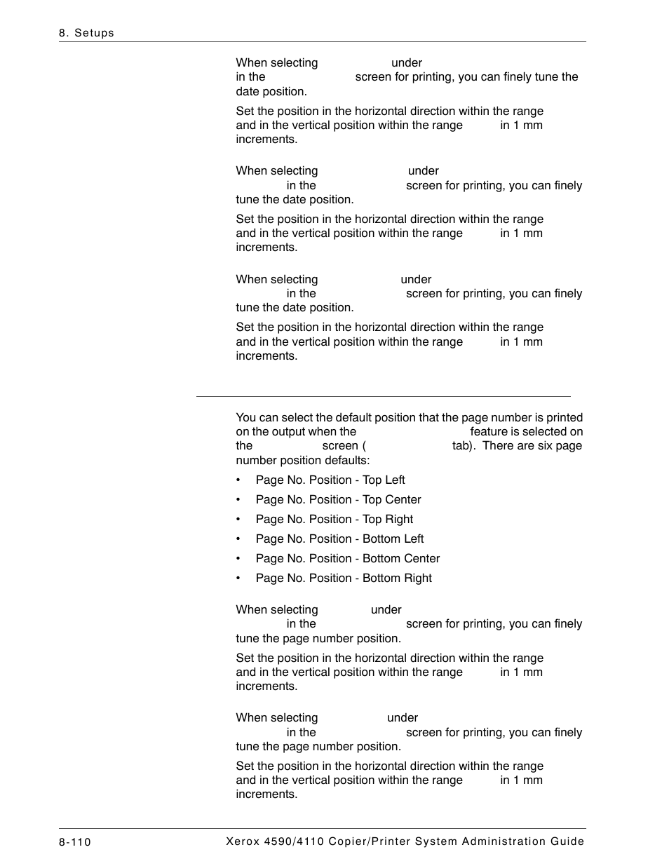 Xerox 4590 User Manual | Page 268 / 402