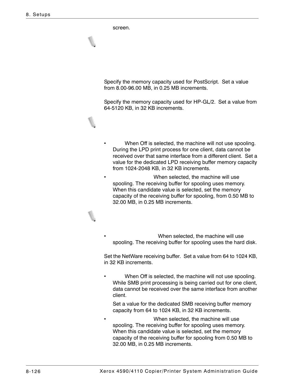 Xerox 4590 User Manual | Page 284 / 402