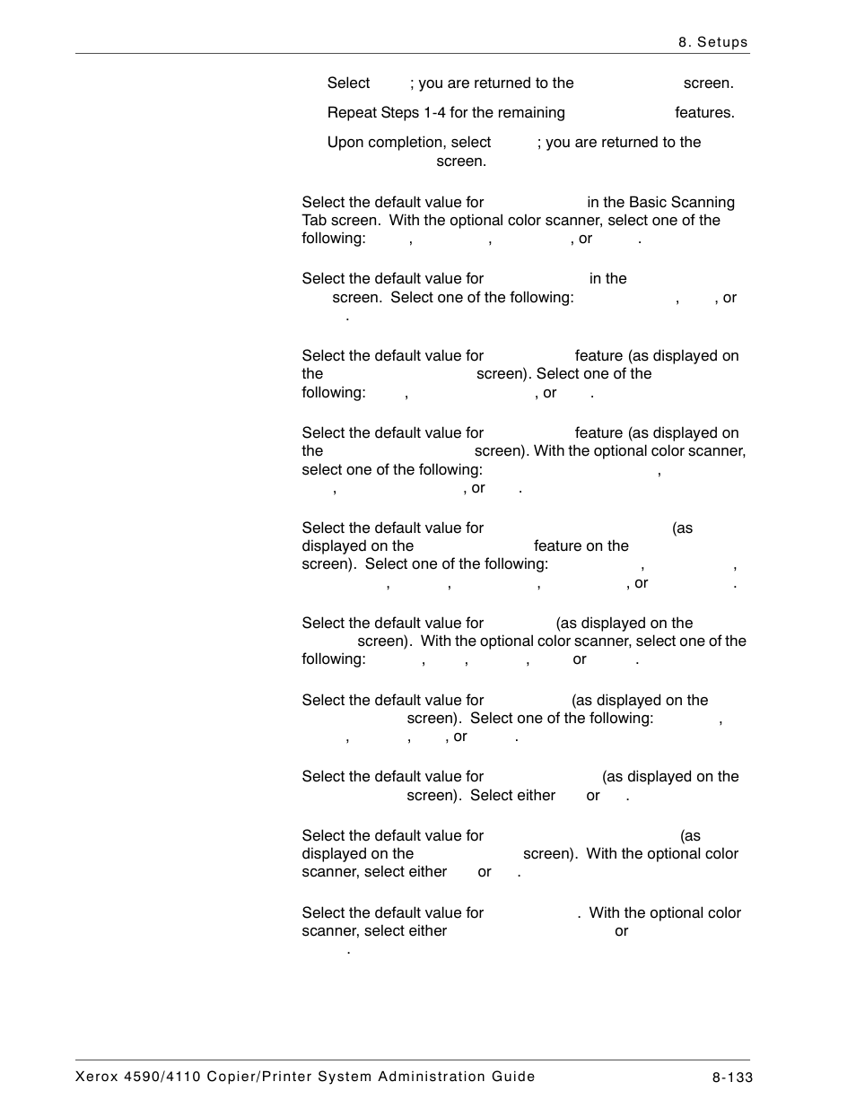 Xerox 4590 User Manual | Page 291 / 402