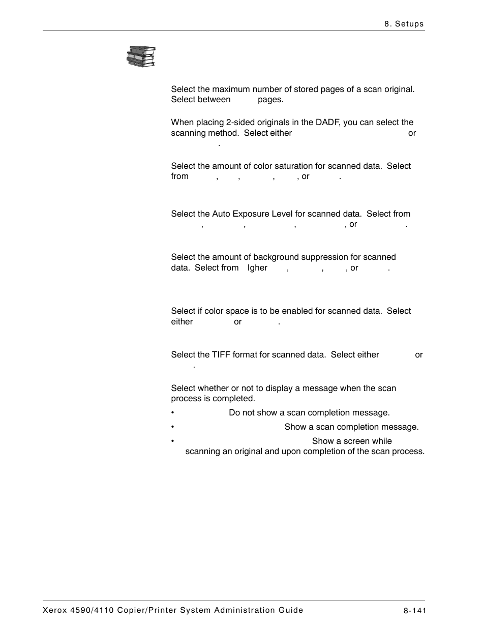 Xerox 4590 User Manual | Page 299 / 402