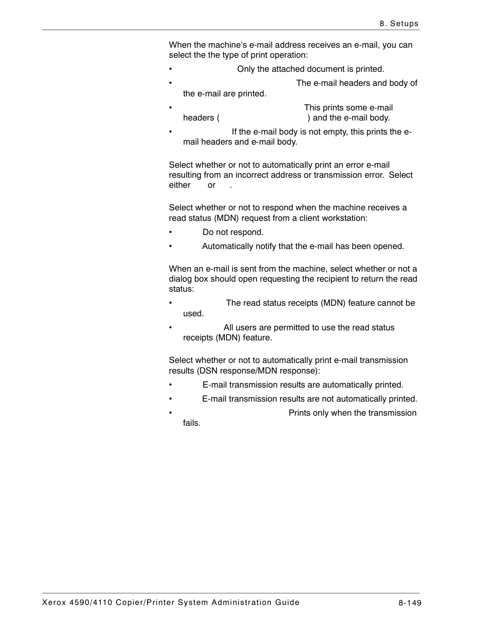 Xerox 4590 User Manual | Page 307 / 402