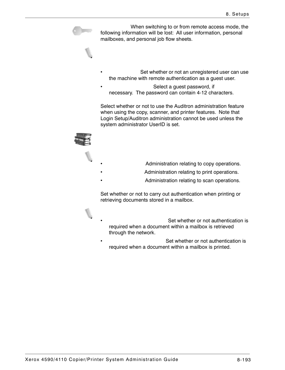 Xerox 4590 User Manual | Page 351 / 402