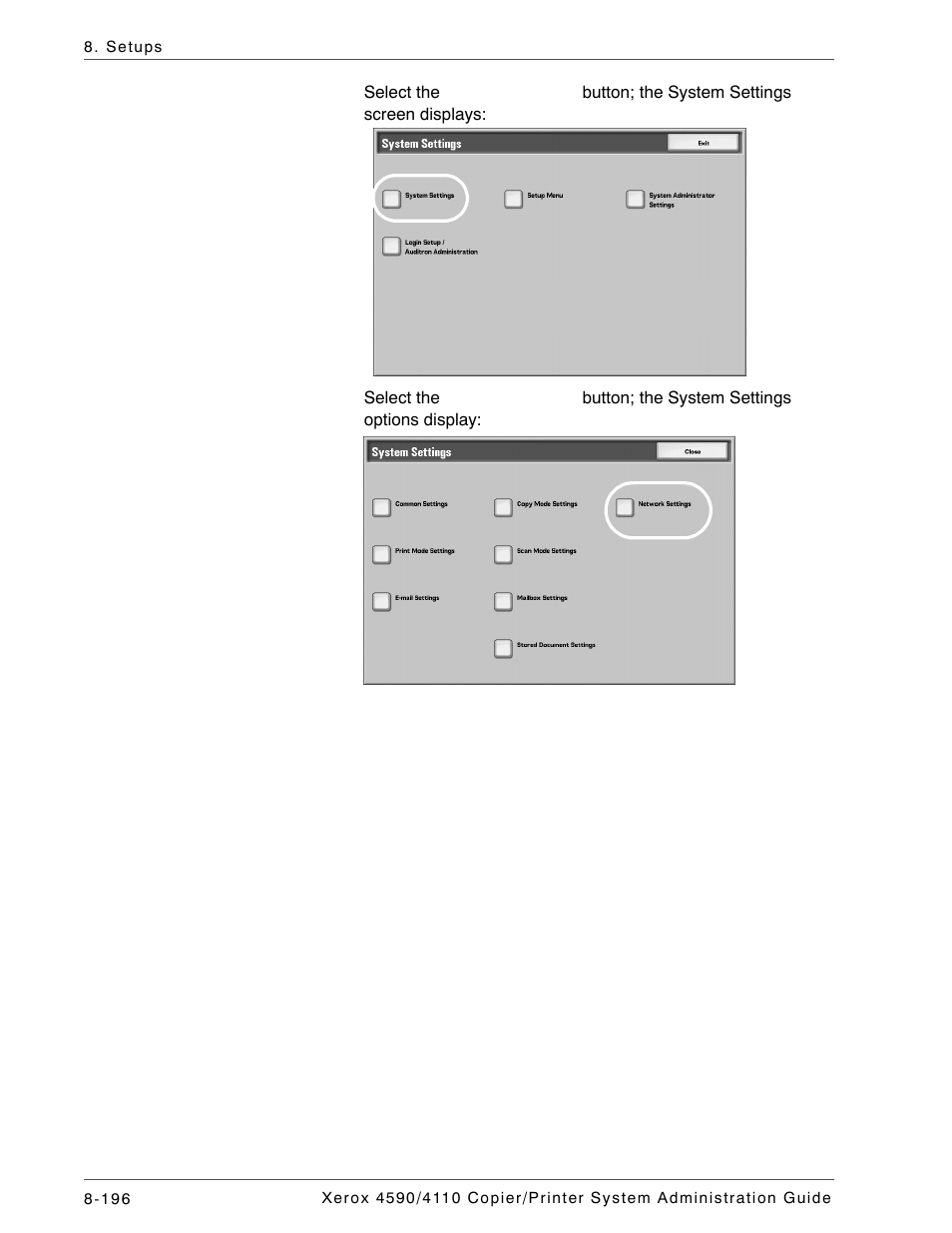 Xerox 4590 User Manual | Page 354 / 402