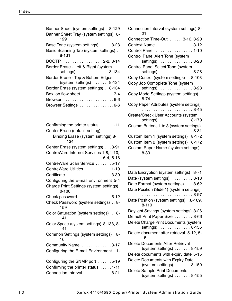 Xerox 4590 User Manual | Page 394 / 402