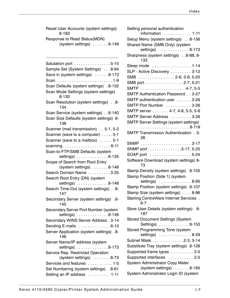 Xerox 4590 User Manual | Page 399 / 402