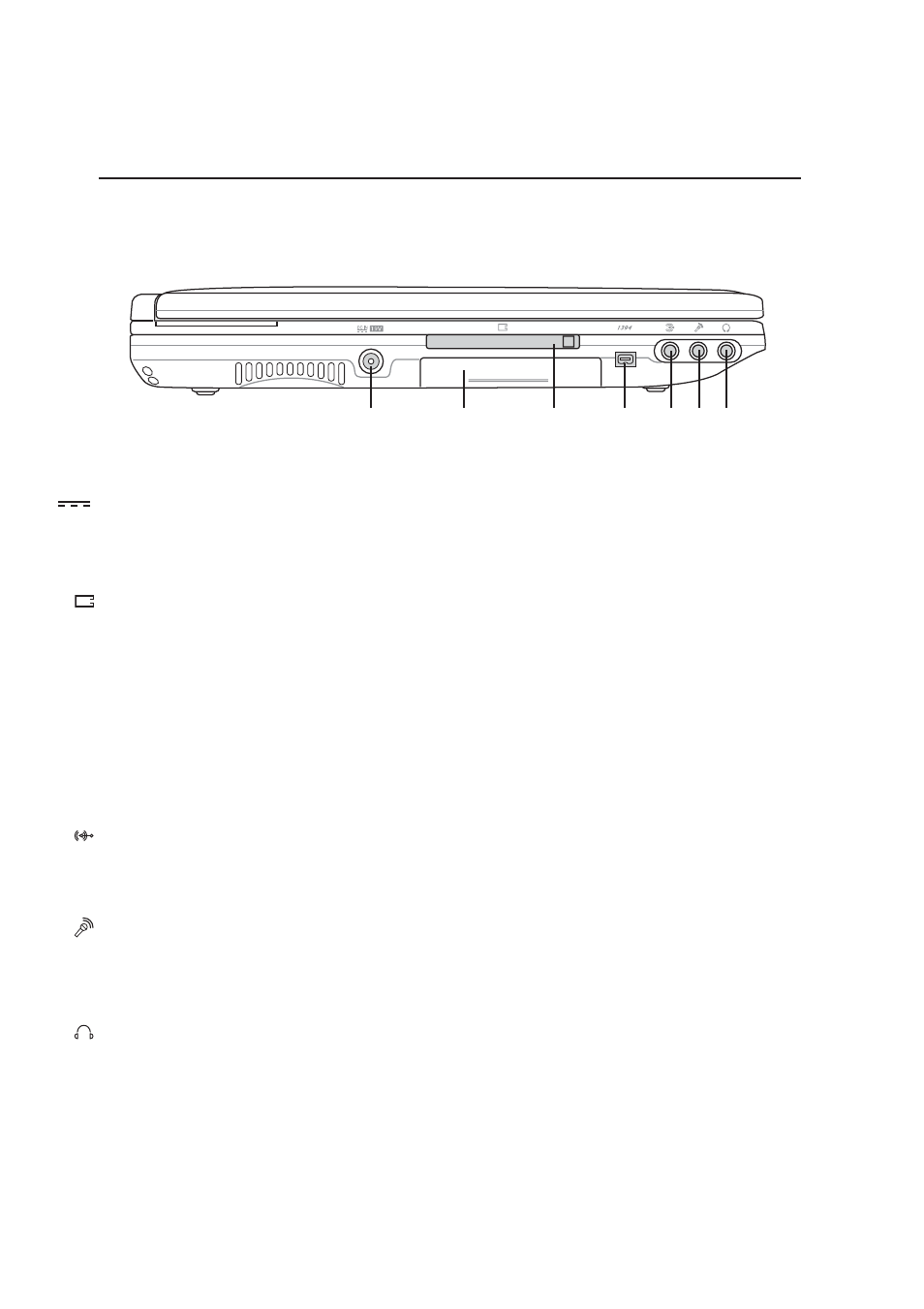 Left side | Asus 1 E1309 User Manual | Page 18 / 70
