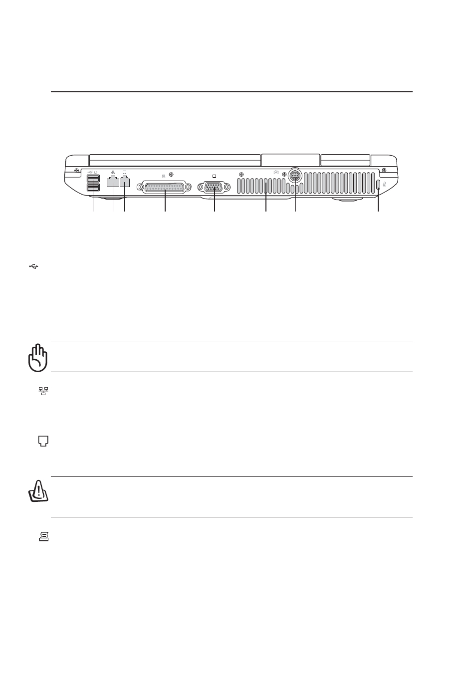 Rear side | Asus 1 E1309 User Manual | Page 20 / 70