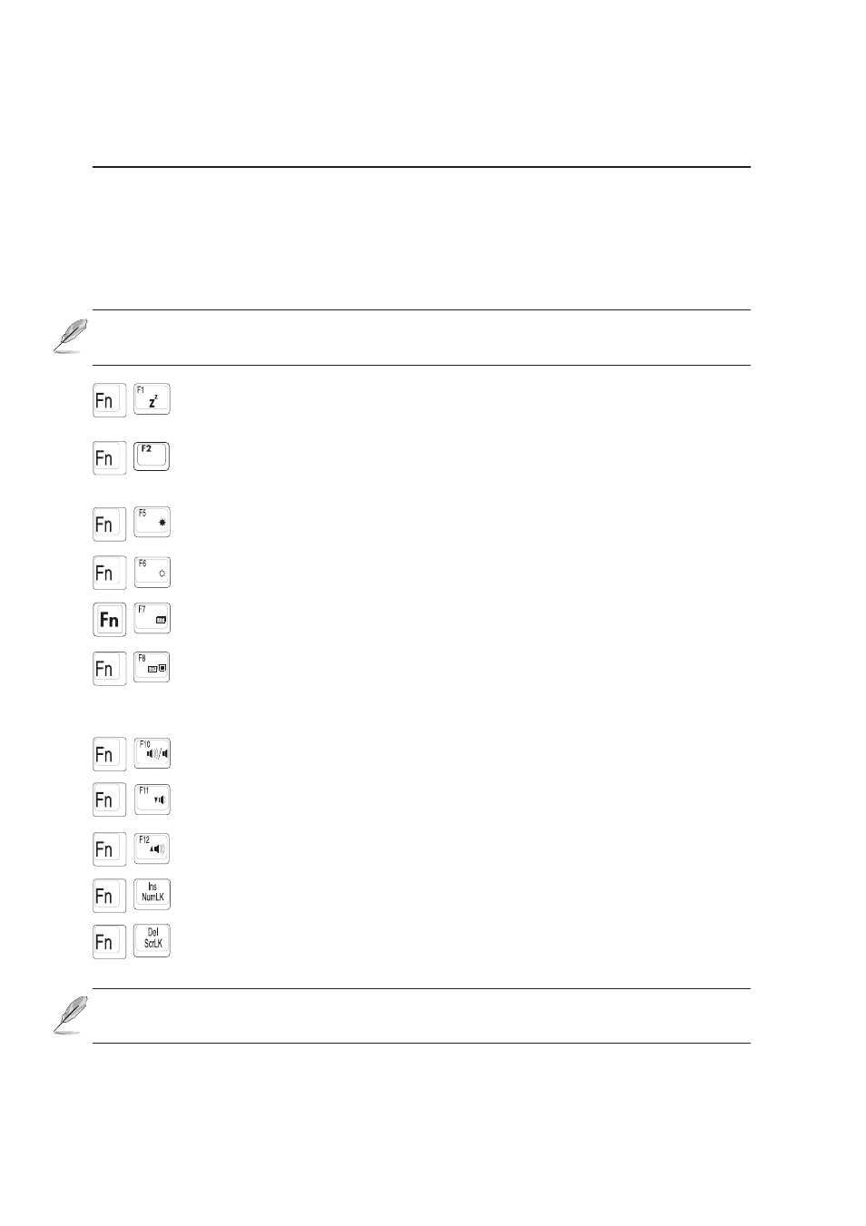 Using the keyboard, Colored hot keys | Asus 1 E1309 User Manual | Page 30 / 70