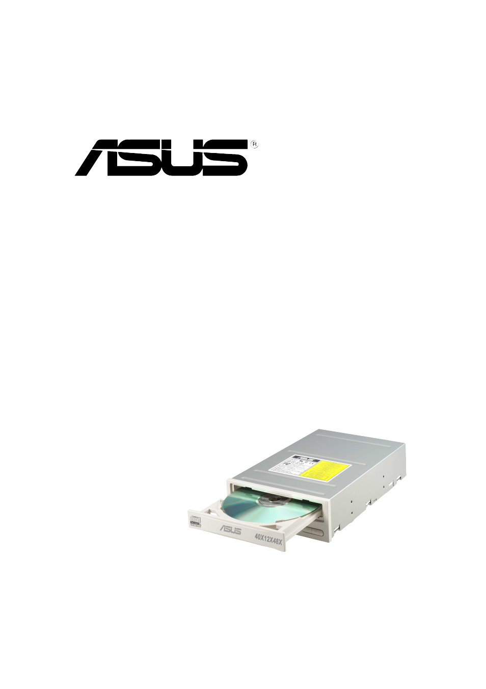 Asus 40x/12x/48x CD-RW Drive CRW-4012A User Manual | 26 pages