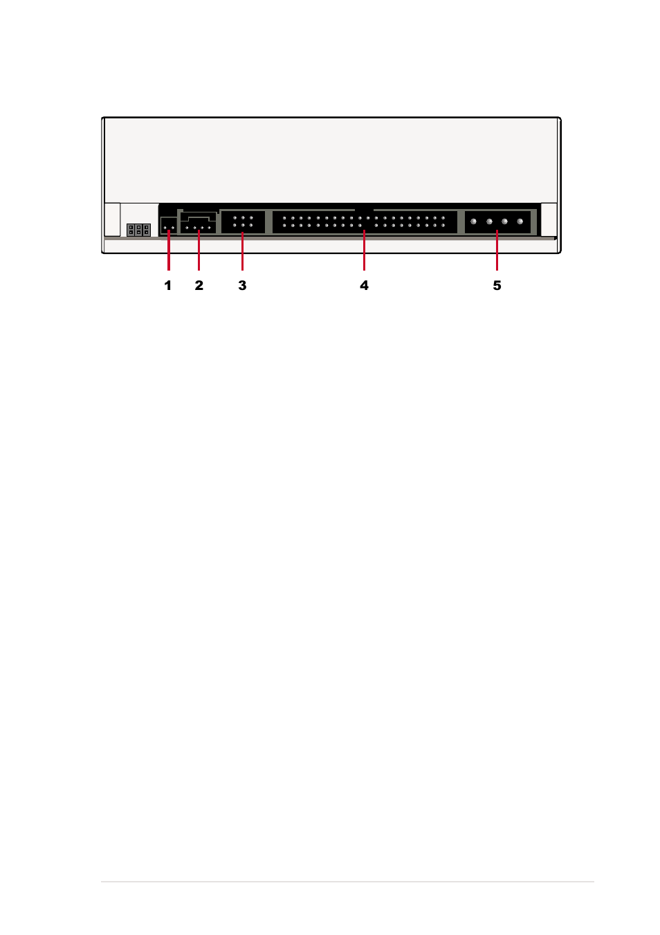 Rear panel | Asus 40x/12x/48x CD-RW Drive CRW-4012A User Manual | Page 15 / 26