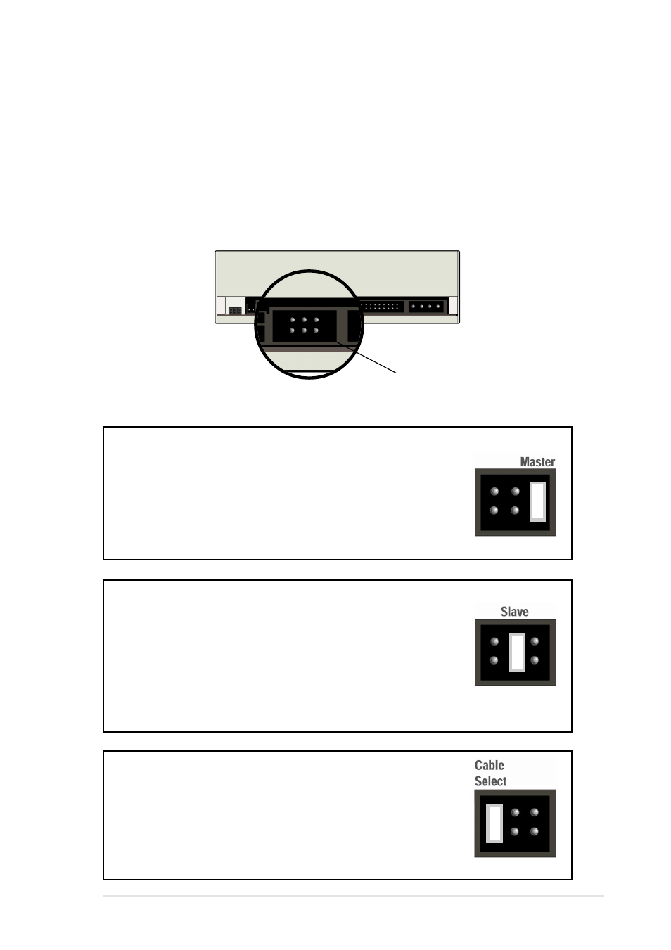 Setting the jumper terminals | Asus 40x/12x/48x CD-RW Drive CRW-4012A User Manual | Page 17 / 26