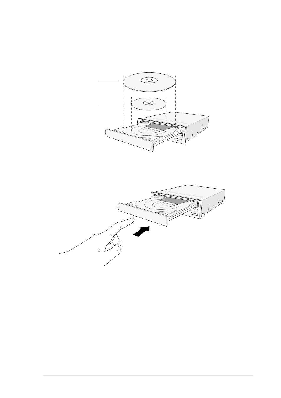 Ejecting a disc from the drive | Asus 40x/12x/48x CD-RW Drive CRW-4012A User Manual | Page 23 / 26