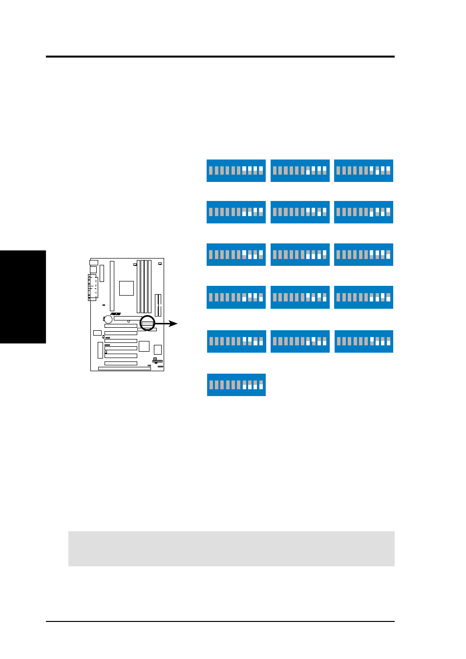 Hardware setup, 18 asus p3v4x user’s manual, P3v4x cpu external frequency selection | Asus P3V4X User Manual | Page 18 / 96