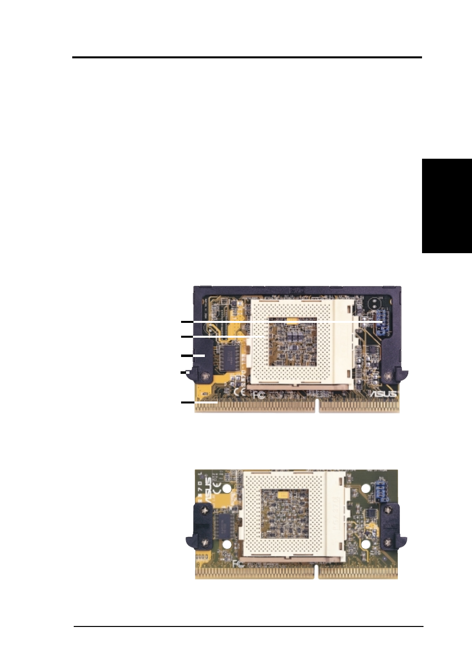 Appendix, 1 s370 series cpu cards | Asus P3V4X User Manual | Page 89 / 96