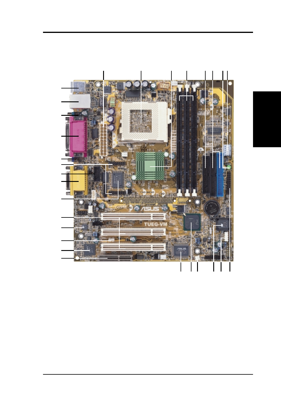 Features | Asus TUEG-VM Motherboard 815EG User Manual | Page 13 / 104