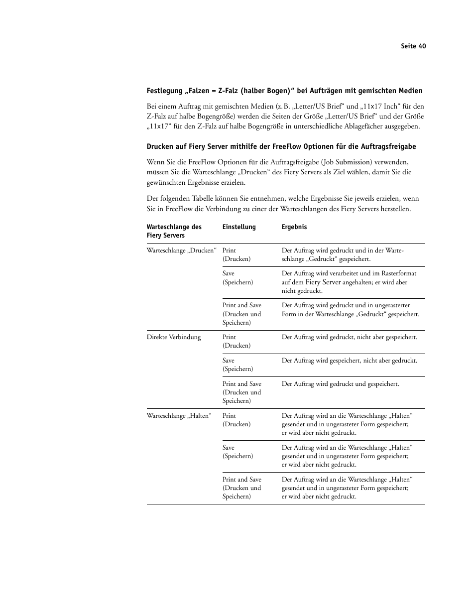 Xerox 4112-4127 ST con Xerox EX Print Server powered by Fiery-15679 User Manual | Page 40 / 72