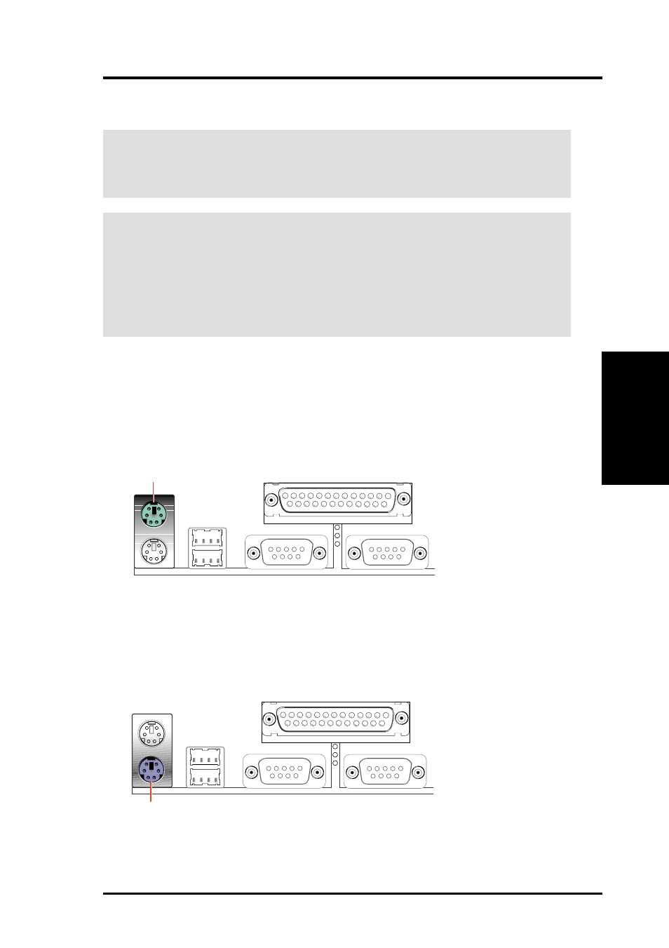 Hardware setup, 8 external connectors | Asus A7M266 User Manual | Page 33 / 102