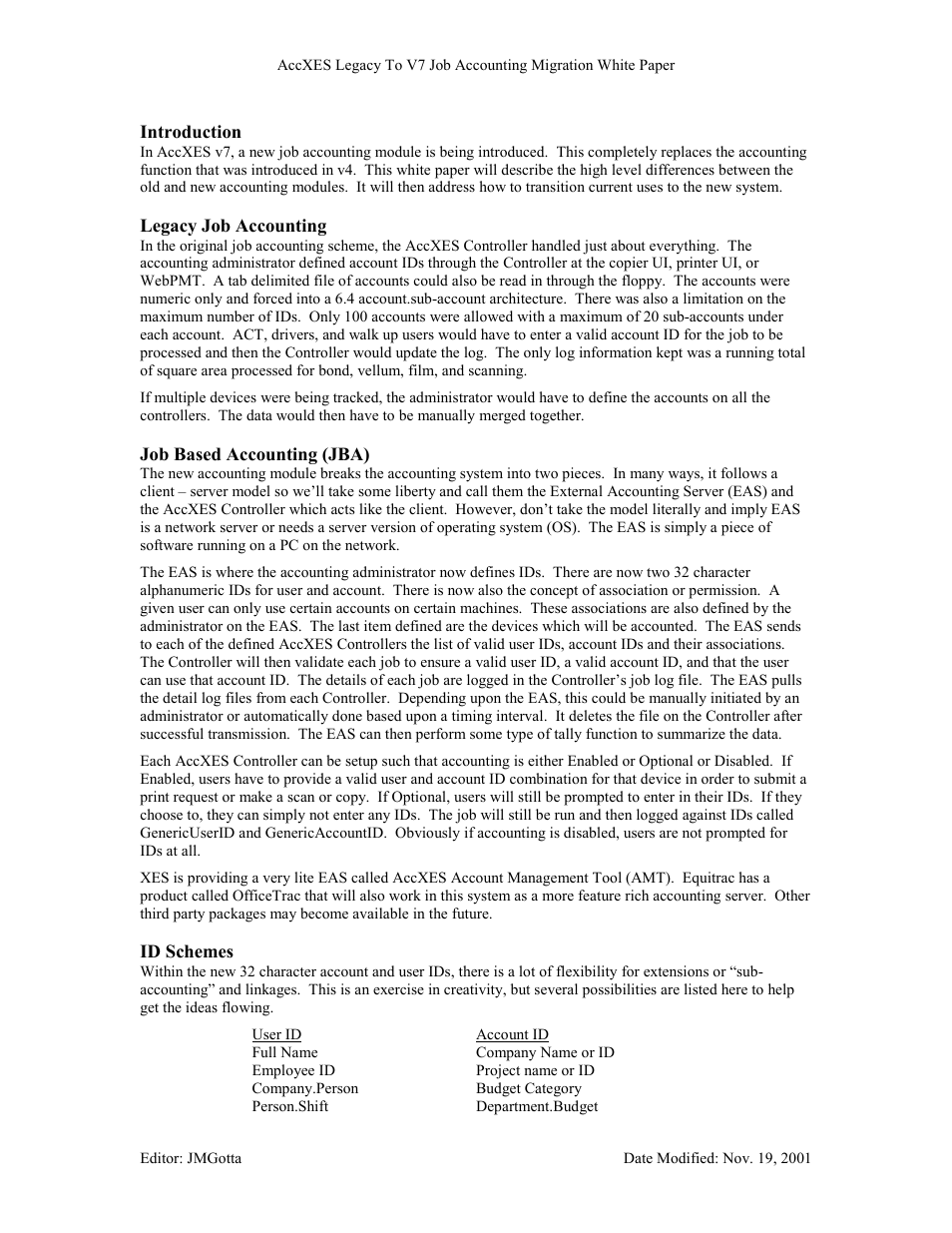 Xerox Soluzione digitale Xerox 8825 con AccXES Controller serial number EV4-16649 User Manual | 2 pages
