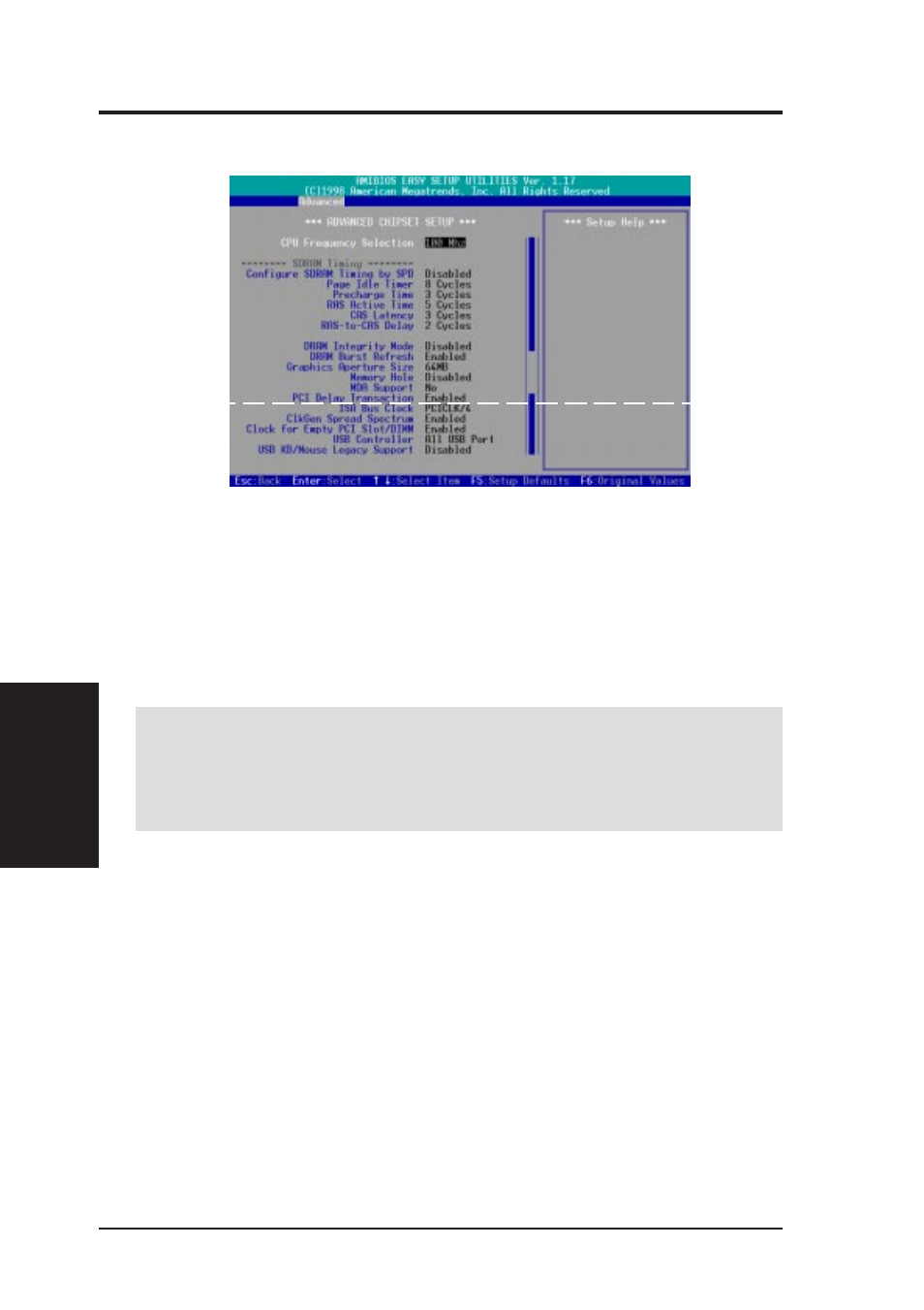 Bios setup, 2 advanced chipset setup | Asus Motherboard K7M User Manual | Page 58 / 96