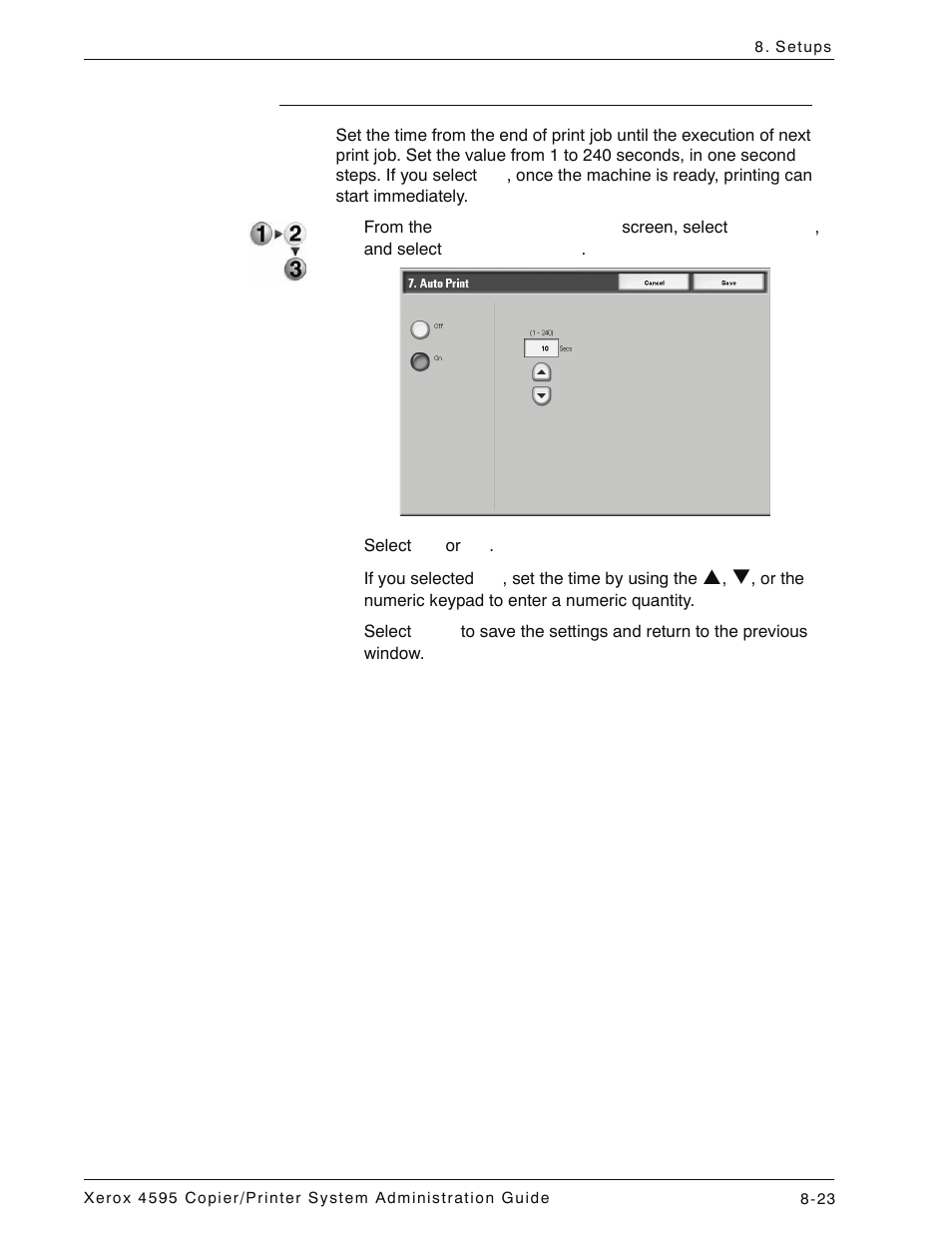 Auto print, Auto print -23 | Xerox 4595 con Xerox FreeFlow DocuSP Print Controller-15553 User Manual | Page 181 / 402