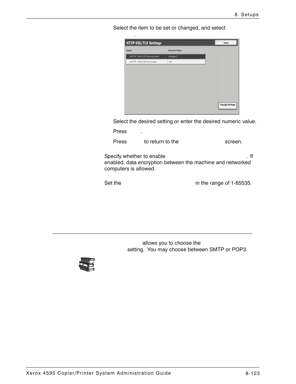 Other settings, Other settings -123 | Xerox 4595 con Xerox FreeFlow DocuSP Print Controller-15553 User Manual | Page 281 / 402