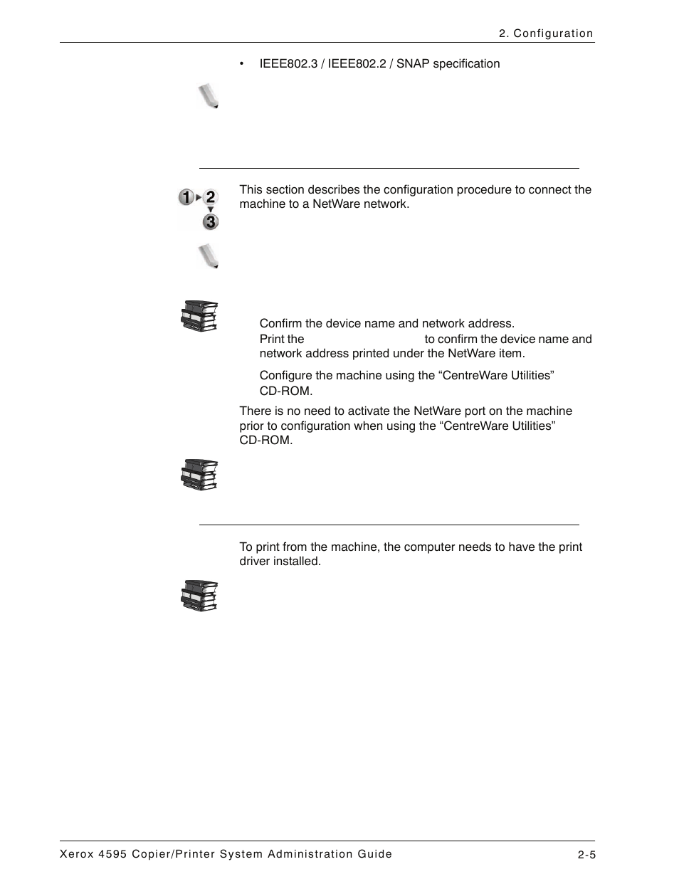 Configuration on the machine, Configuration on the computer | Xerox 4595 con Xerox FreeFlow DocuSP Print Controller-15553 User Manual | Page 39 / 402