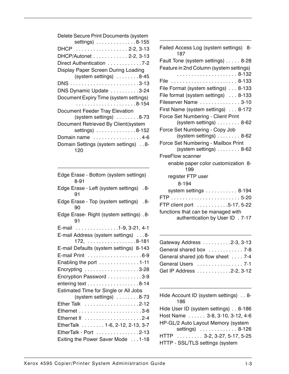 Xerox 4595 con Xerox FreeFlow DocuSP Print Controller-15553 User Manual | Page 395 / 402