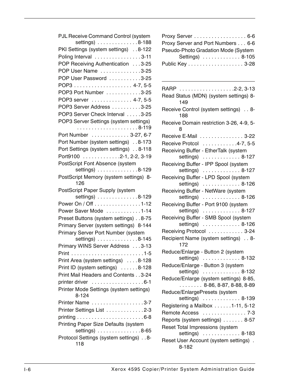 Xerox 4595 con Xerox FreeFlow DocuSP Print Controller-15553 User Manual | Page 398 / 402