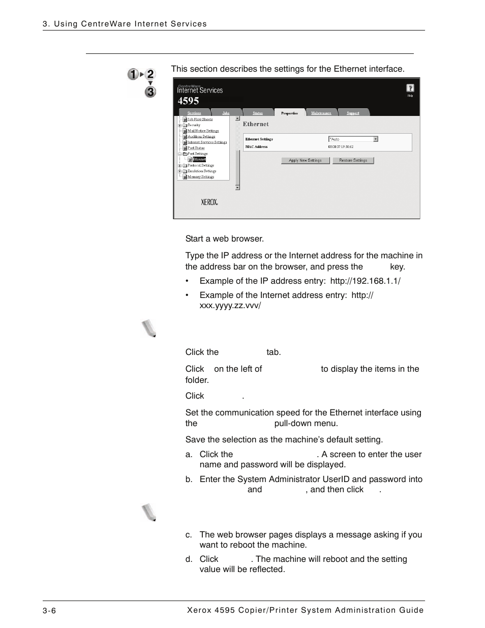 Ethernet, Ethernet -6 | Xerox 4595 con Xerox FreeFlow DocuSP Print Controller-15553 User Manual | Page 54 / 402