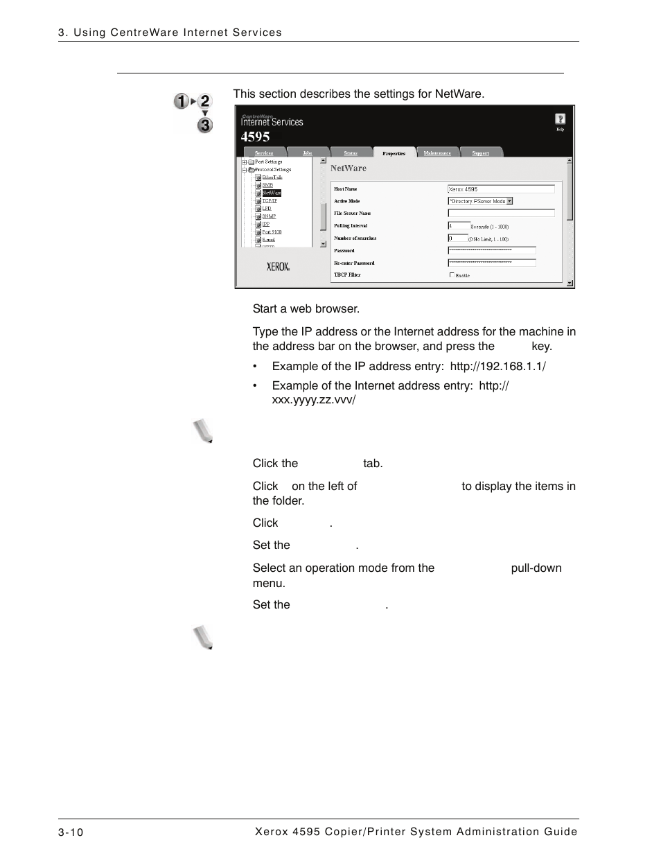 Netware, Netware -10 | Xerox 4595 con Xerox FreeFlow DocuSP Print Controller-15553 User Manual | Page 58 / 402