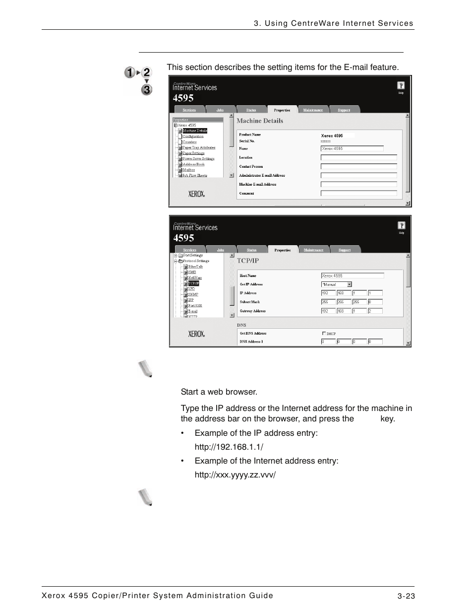 Setting items, Setting items -23 | Xerox 4595 con Xerox FreeFlow DocuSP Print Controller-15553 User Manual | Page 71 / 402