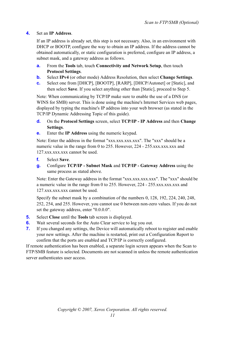 Xerox WorkCentre 7328-7335-7345-7346 con built-in controller-15753 User Manual | Page 11 / 84