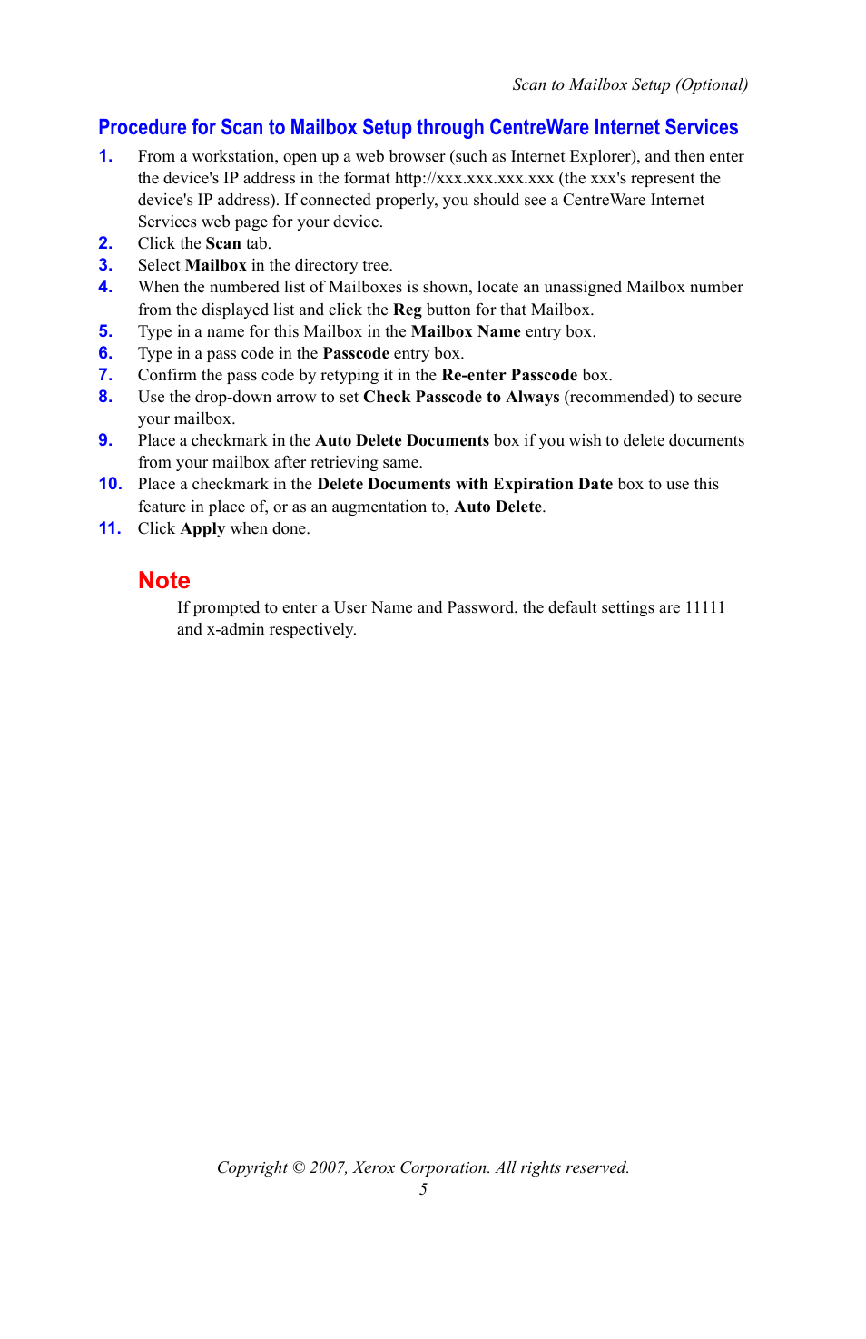 Xerox WorkCentre 7328-7335-7345-7346 con built-in controller-15753 User Manual | Page 5 / 84