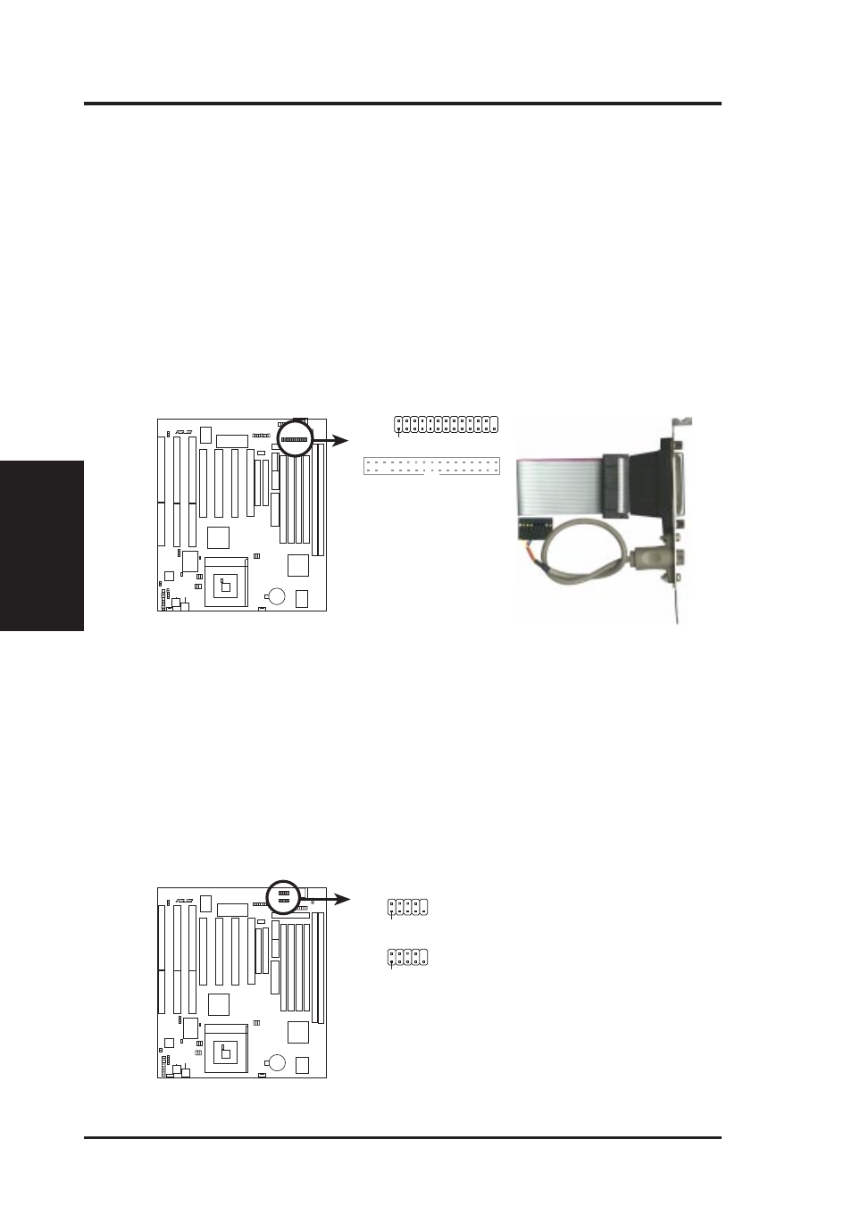 Iii. installation, 26 asus tx97-le user’s manual, Connectors) iii. inst alla tion | Asus Pentium Motherboard TX97-LE User Manual | Page 26 / 64