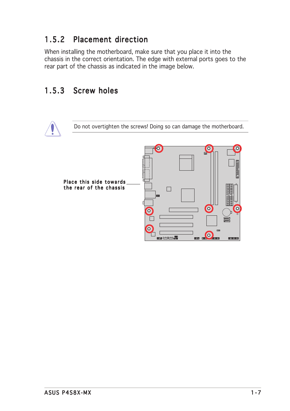 Asus P4S8X-MX User Manual | Page 17 / 96