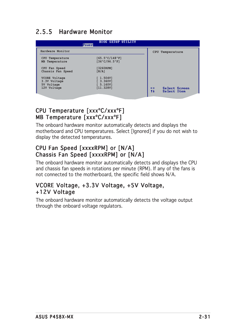 Asus P4S8X-MX User Manual | Page 71 / 96