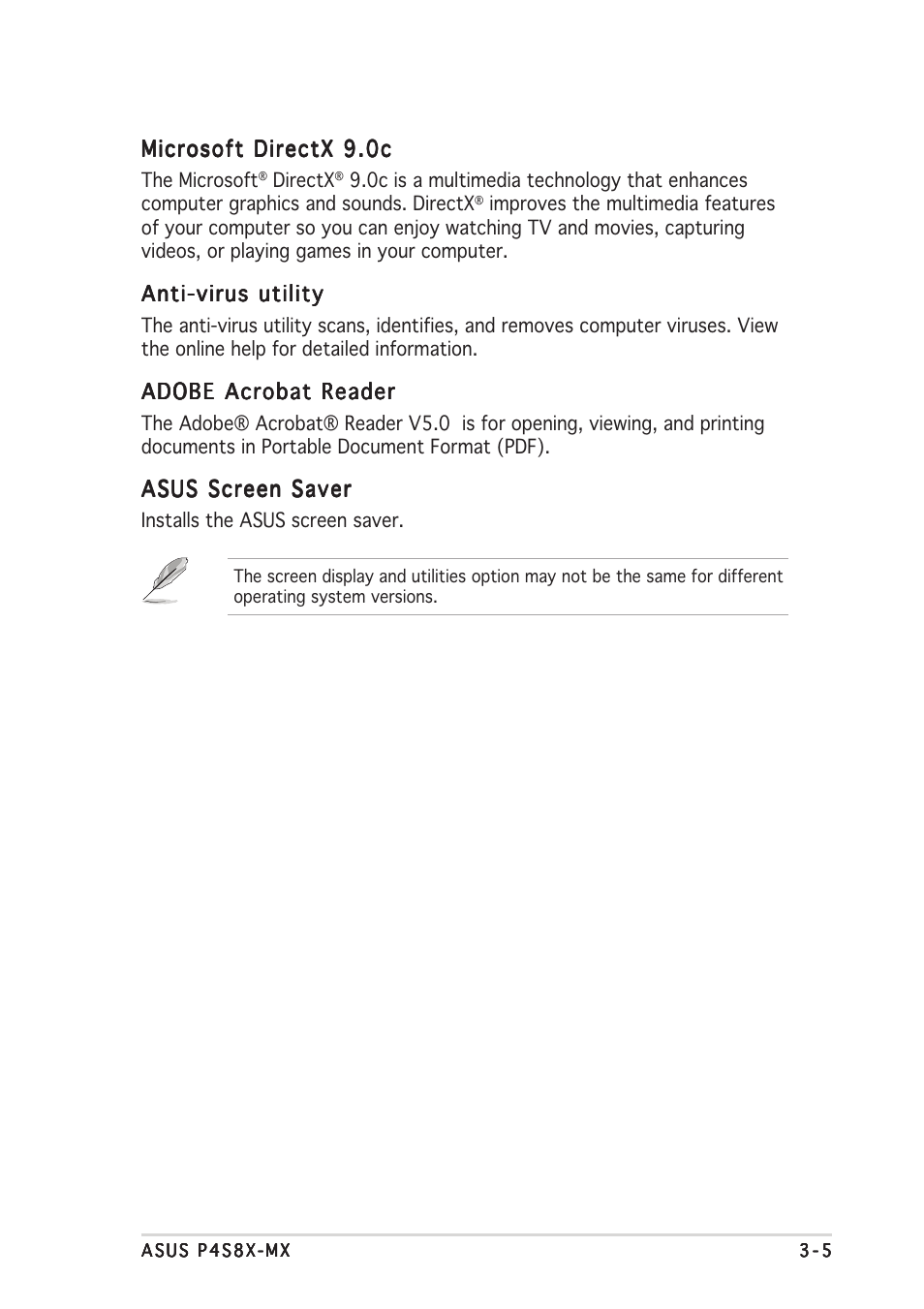 Asus P4S8X-MX User Manual | Page 83 / 96