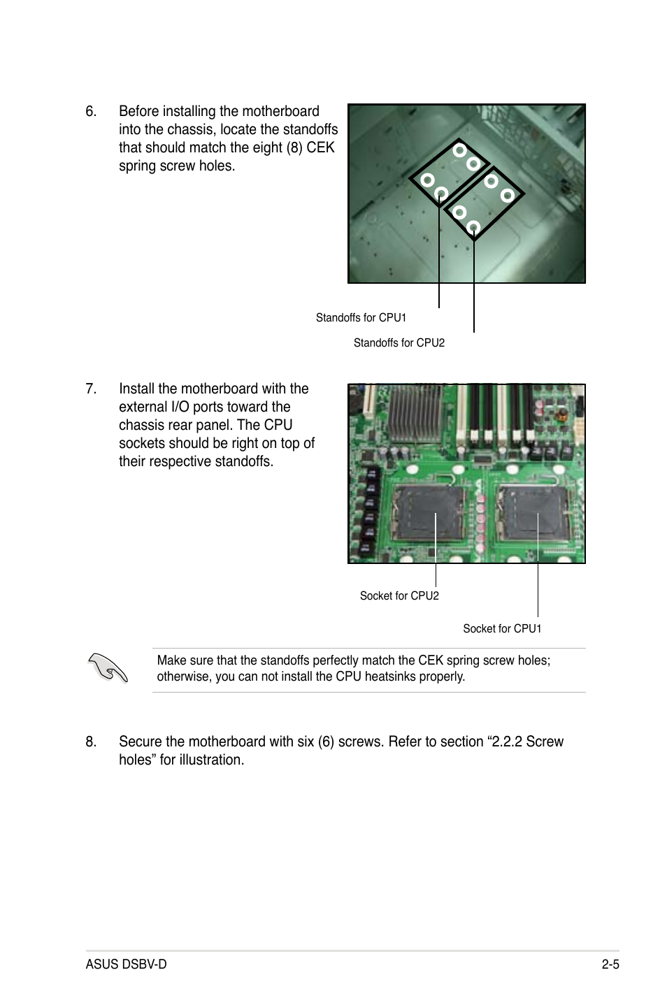 Asus Motherboard DSBV-D User Manual | Page 25 / 182