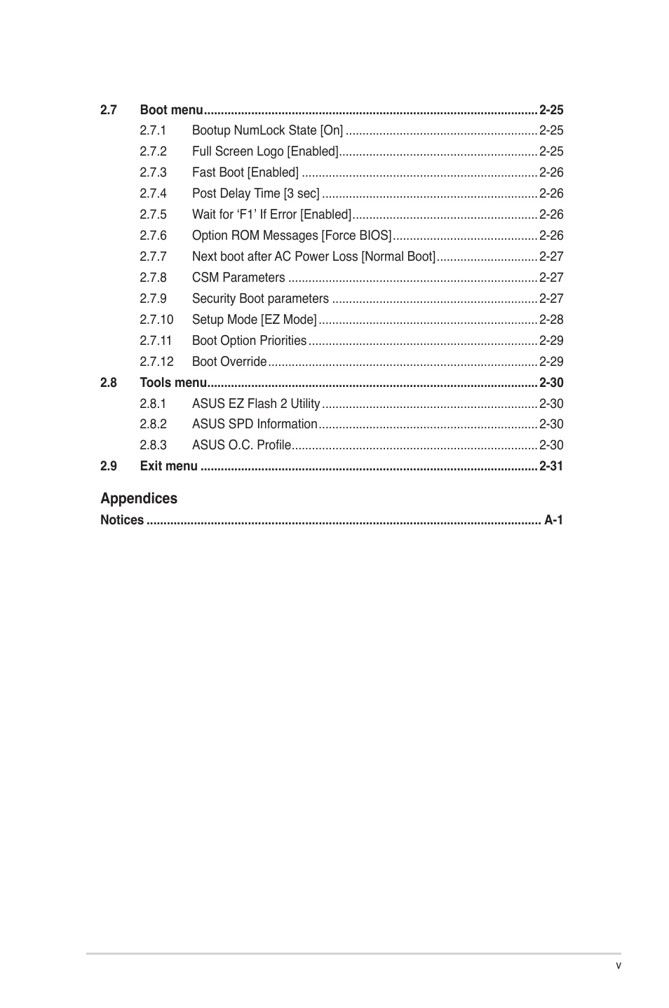 Asus F2A85-M LE User Manual | Page 5 / 78