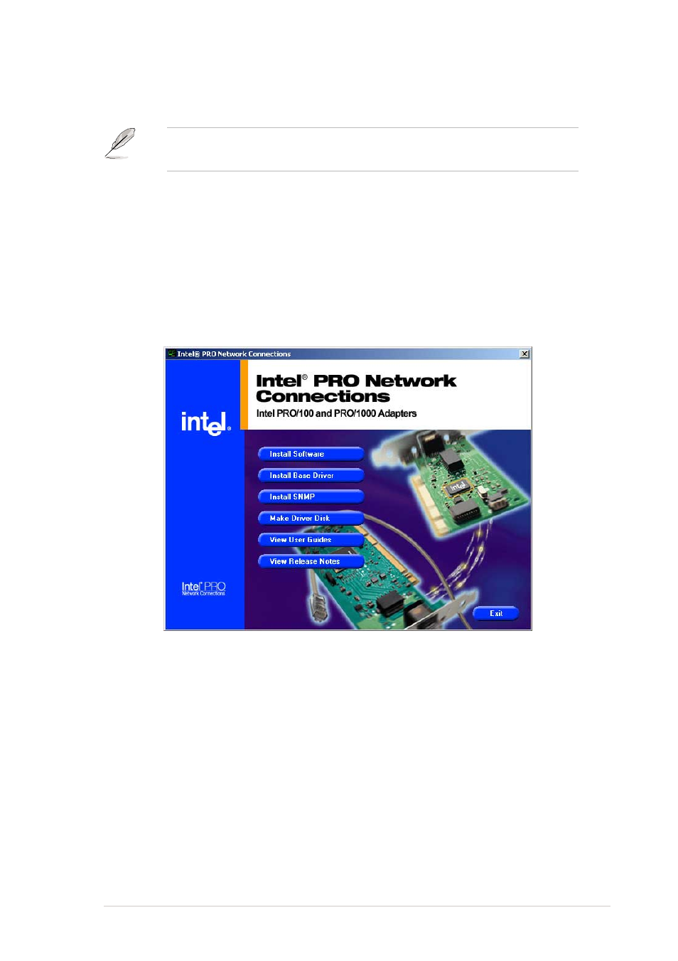 2 intel, Lan driver installation, A. preparing the intel lan driver disk | Asus Motherboard PR-DLS533 User Manual | Page 123 / 142