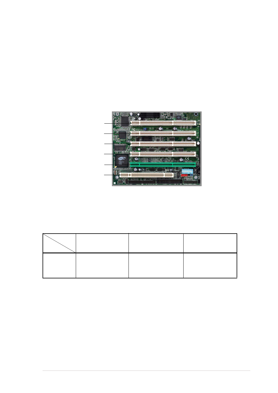 3 pci slots, Pci-x slots (pci x1 to x5), Pci slot (pci6) | Asus Motherboard PR-DLS533 User Manual | Page 39 / 142