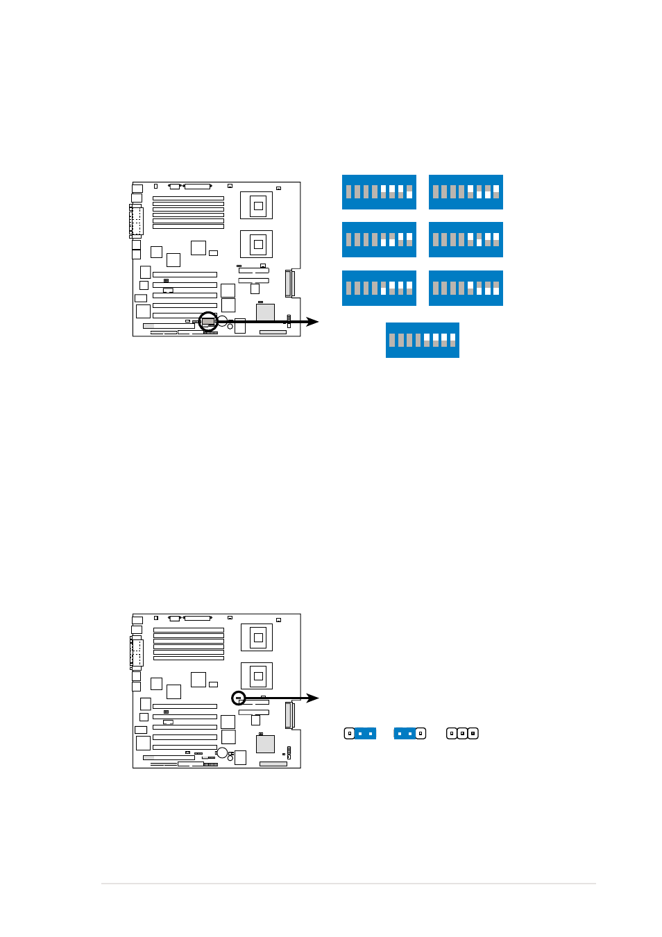 2 jumpers, Clksel pr-dls533 clk setting, Pr-dls533 cpu frequency multiple selection | Asus Motherboard PR-DLS533 User Manual | Page 41 / 142