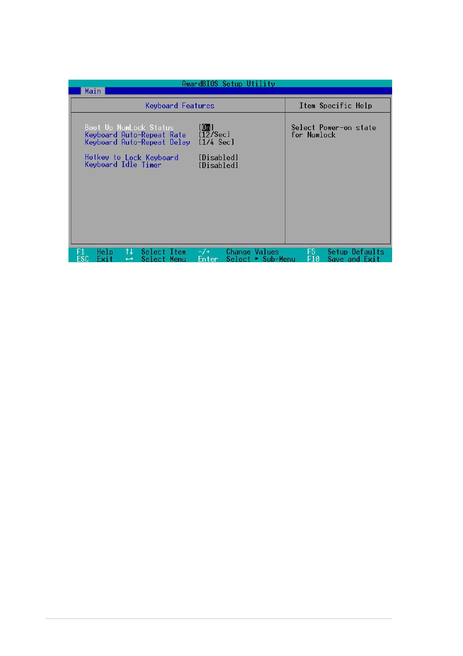 2 keyboard features | Asus Motherboard PR-DLS533 User Manual | Page 74 / 142