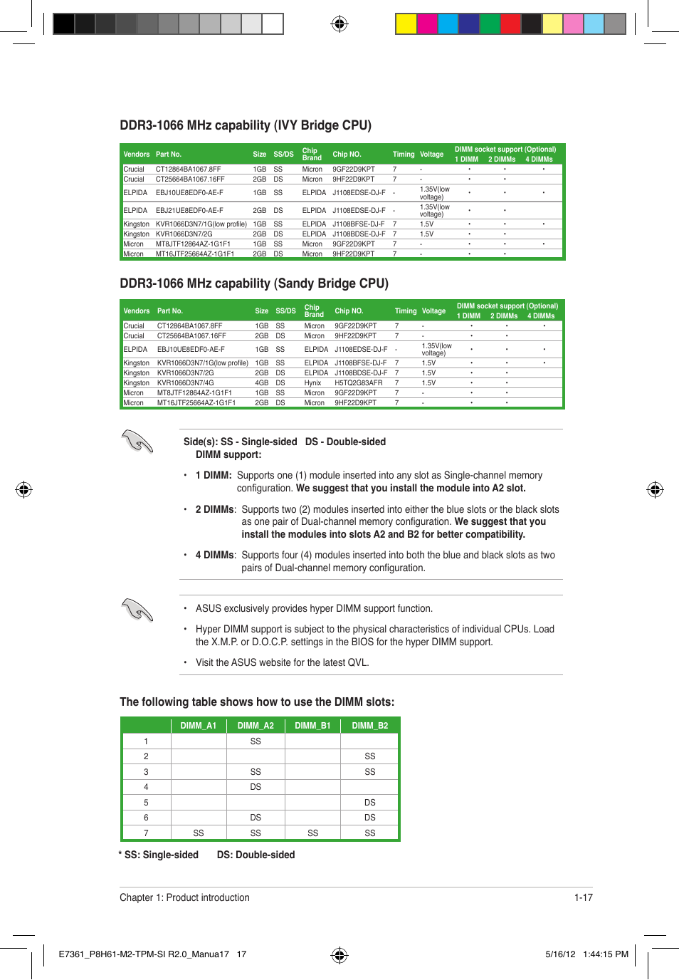 Asus MOTHERBOARD si r2.0 User Manual | Page 27 / 70