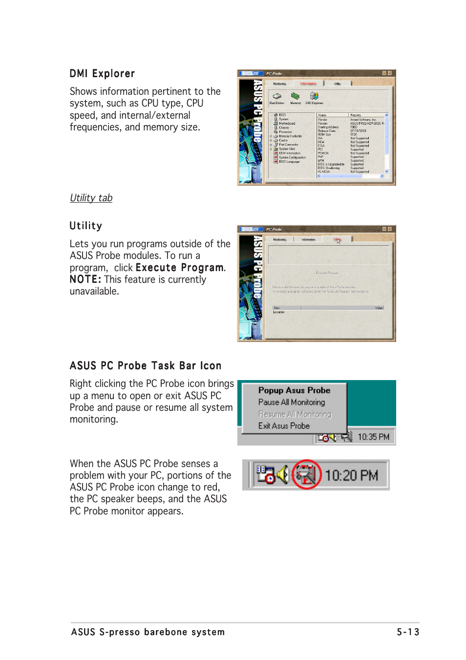 Asus Multimedia System S-presso User Manual | Page 103 / 106