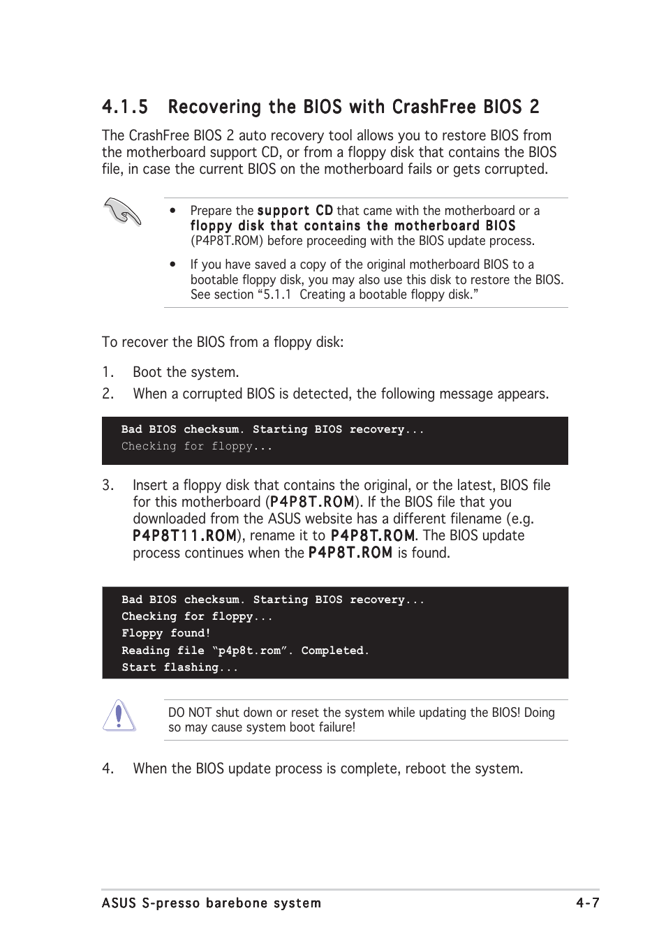 Asus Multimedia System S-presso User Manual | Page 61 / 106