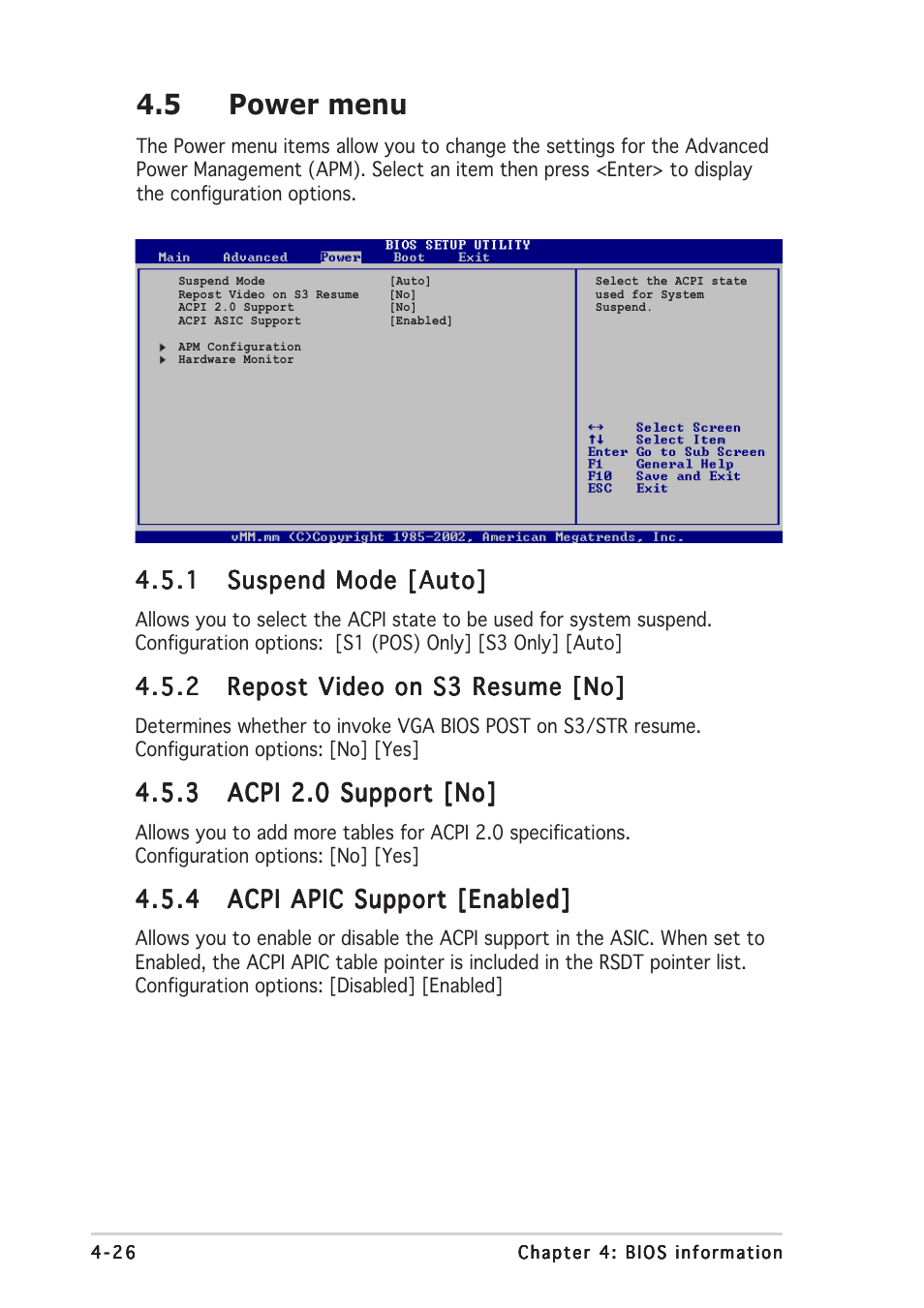 5 power menu | Asus Multimedia System S-presso User Manual | Page 80 / 106