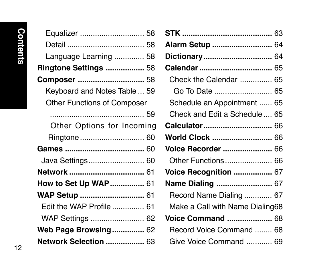 Asus M307 User Manual | Page 12 / 78