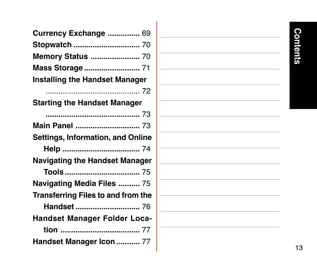 Asus M307 User Manual | Page 13 / 78